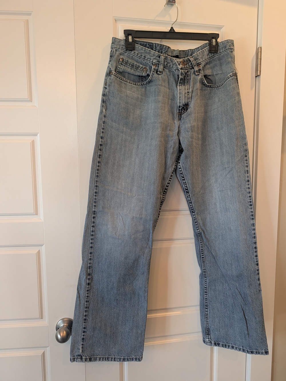 Wrangler Light Blue Relaxed Bootcut Men’s Jeans